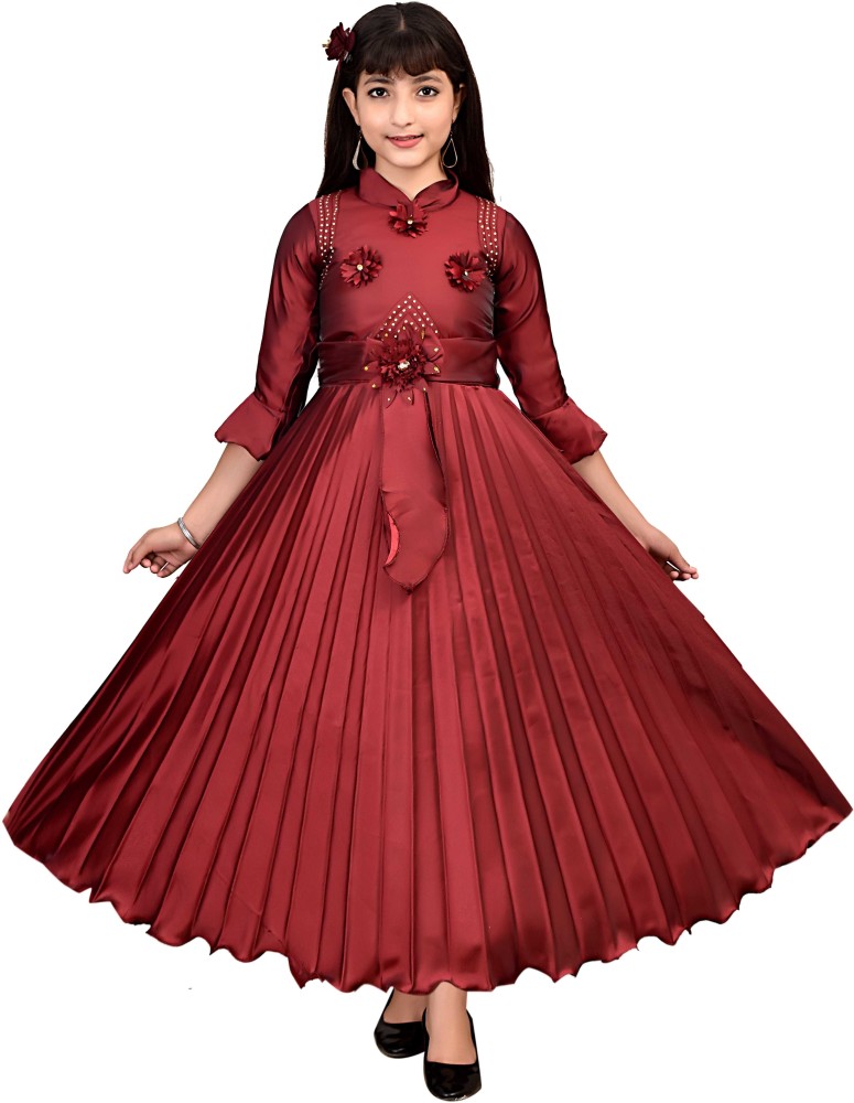 Argeet Robes Girls Maxi Full Length Festive Wedding Dress Price in India Buy Argeet Robes Girls Maxi Full Length Festive Wedding Dress online at Flipkart