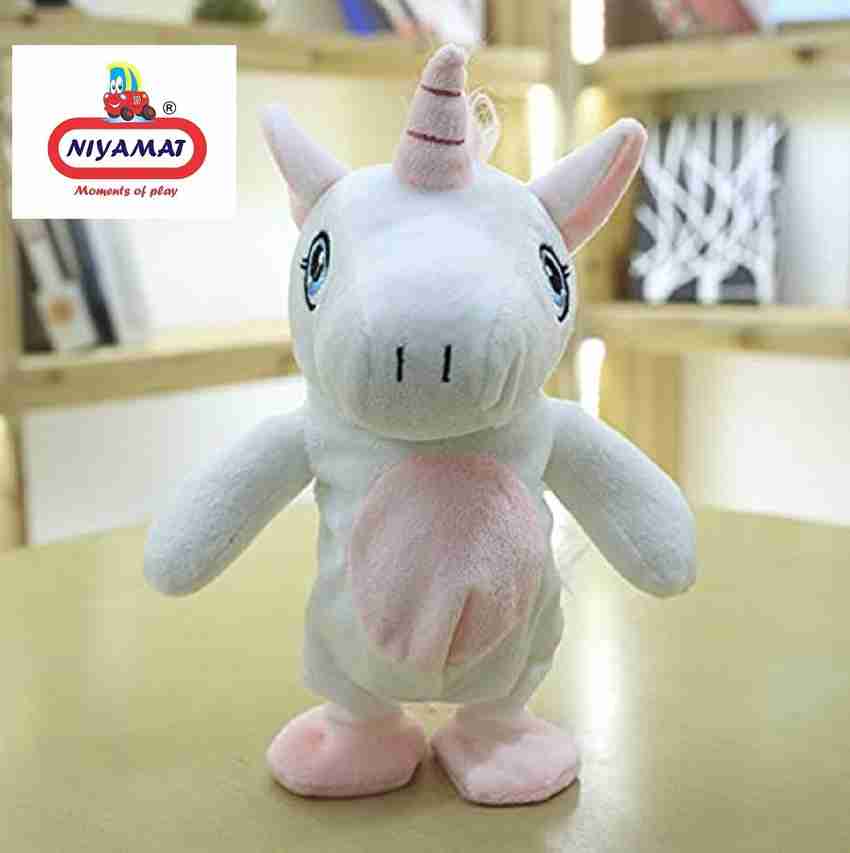 Walking shop talking unicorn
