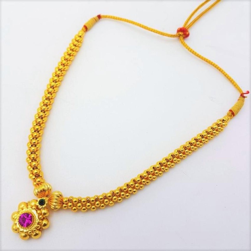 traditional maharashtrian gold necklace designs