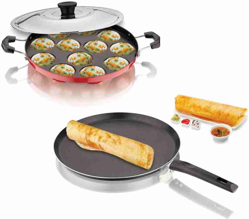 Buy Sumeet Super Smooth Gold Series Pre Seasoned Cast Iron Appam Patra for  Paniyaram/Appe/Ponganalu/Paddu