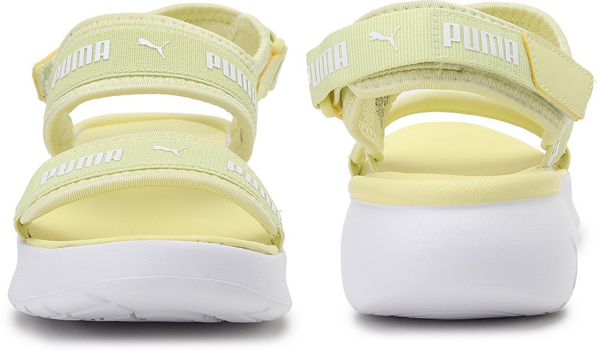 Puma sandals sale women yellow