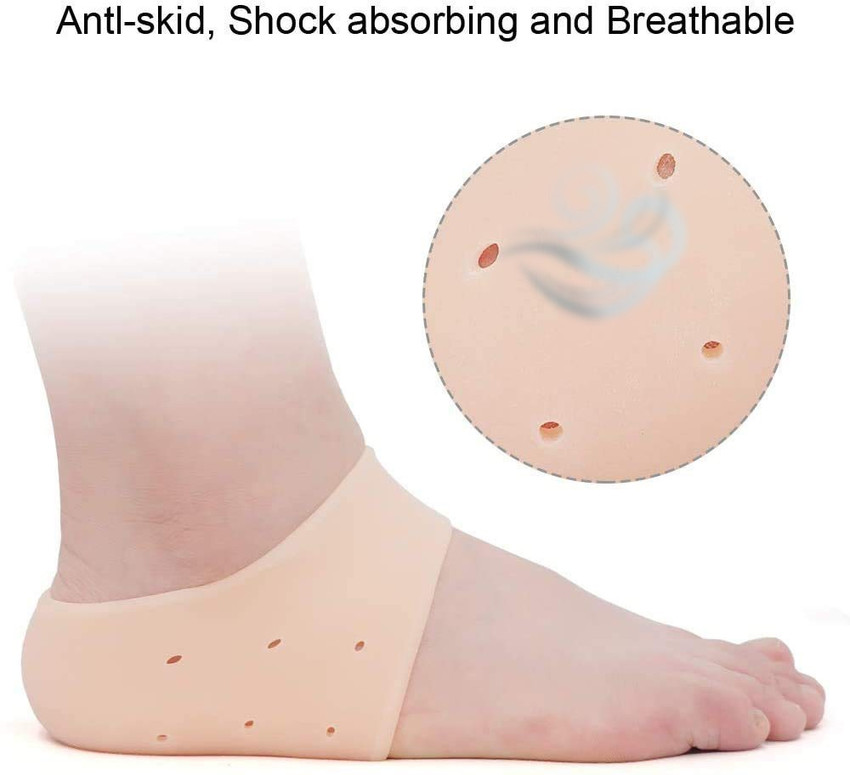 Greeture Anti Crack Silicon heel Pad for men and women Pain Relief