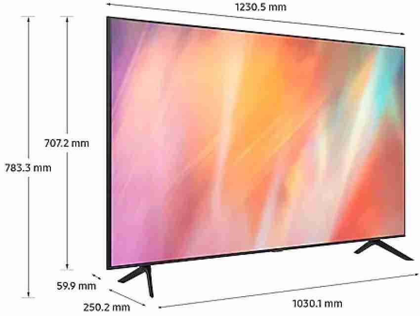 Televisor Smart 4k Samsung 55 Pulgadas UHD UN55AU7