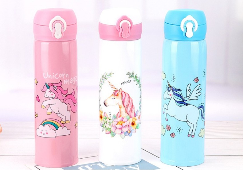 Esmi Cartoon Stainless Steel Cute Cartoon Character Water Flask