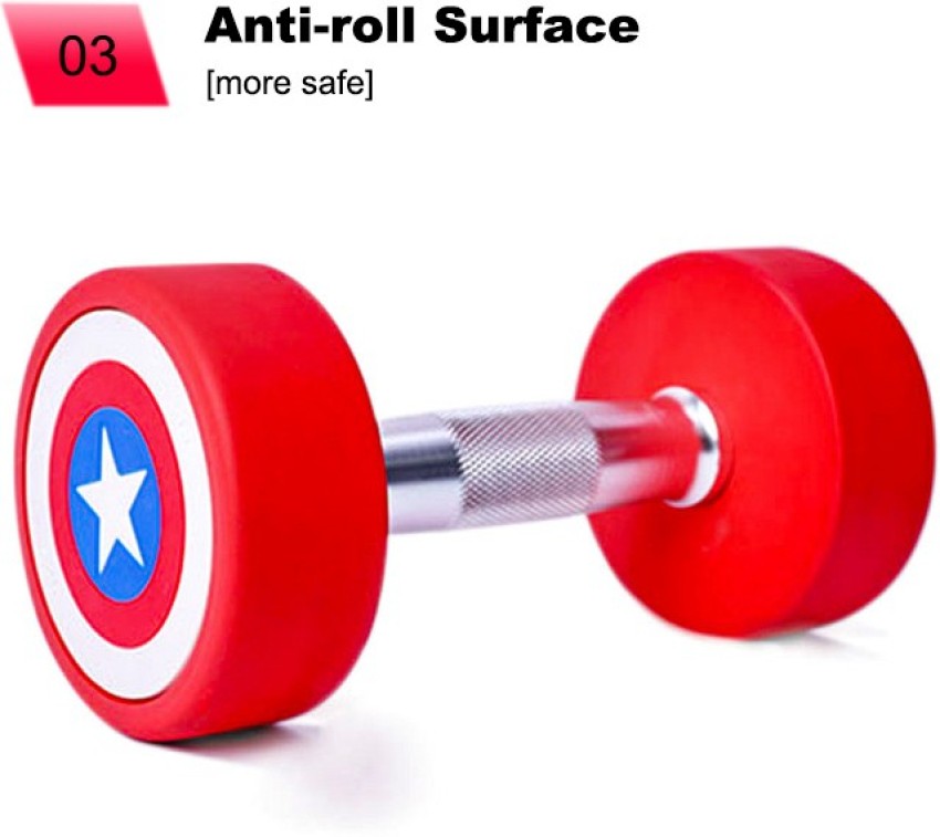 Captain america online dumbbells