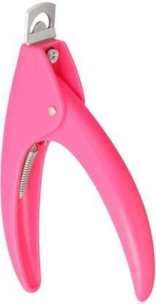 Pink Acrylic Nail Tip Cutter For Nails
