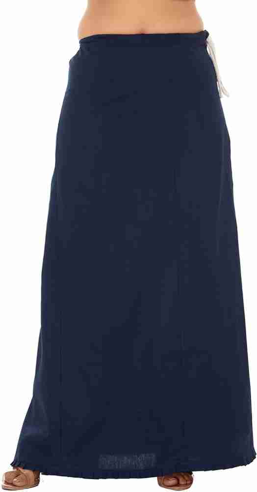 Size L Navy Blue Saree Petticoat -  Canada