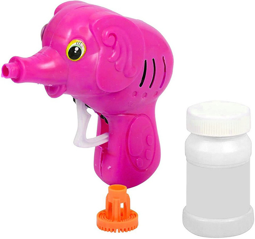 Elephant bubble outlet gun