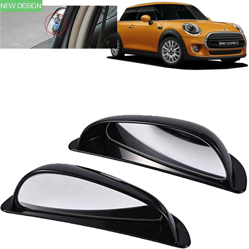 aksmit Manual Driver Side Rear View Mirror Blind Spot Mirror For