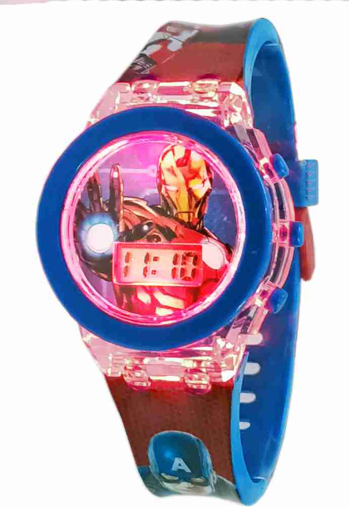 Iron man shop led watch
