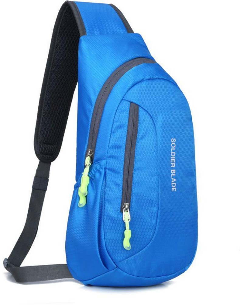 Evrum Sling Bag For Men CrossBody Backpack For Men Women Blue