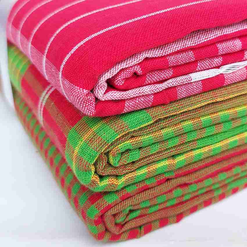 Extra Large Gamcha Bath Towels, Indian Bengali Style