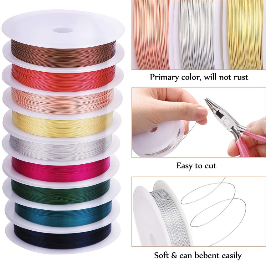 DIY Crafts Multicolor Beading Wire Price in India - Buy DIY Crafts  Multicolor Beading Wire online at