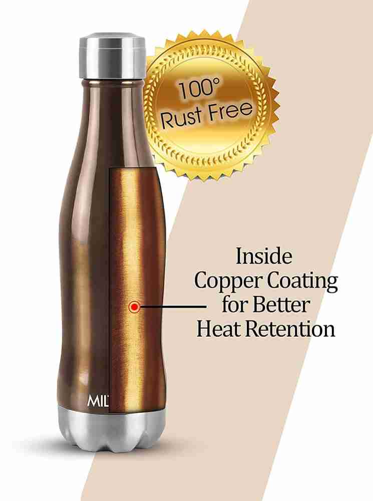 MILTON VERTEX 750 ML COPPER BOTTLE 24 HRS HOT AND COLD BOTTLE 750 ml Flask  - Buy MILTON VERTEX 750 ML COPPER BOTTLE 24 HRS HOT AND COLD BOTTLE 750 ml  Flask