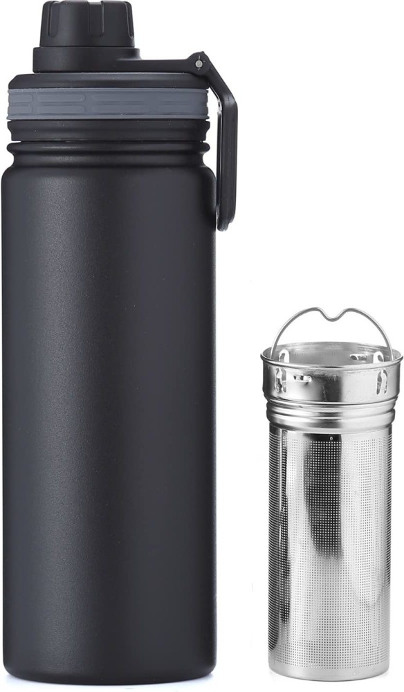 InstaCuppa Sports Thermos Water Bottle with Straw Sipper Lid, 1000