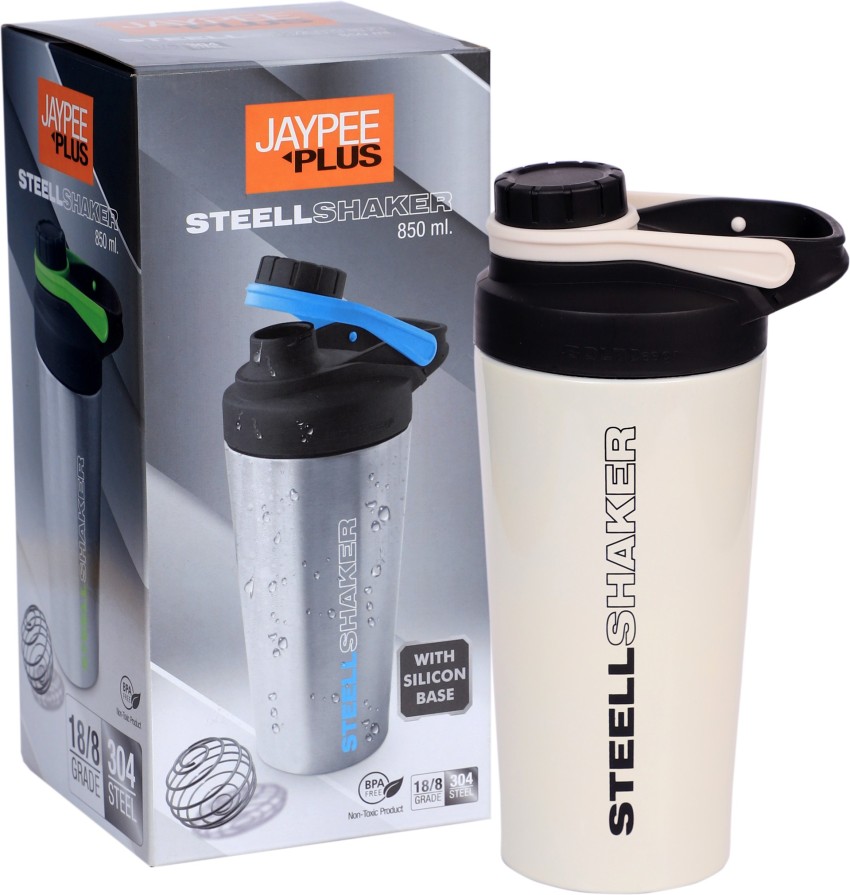 Nutrabay Silver Steel Shaker Bottle 750ml