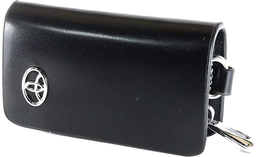 AVI Black Keychain LEATHERITE pouch Toyota with Zip R1400406 Key