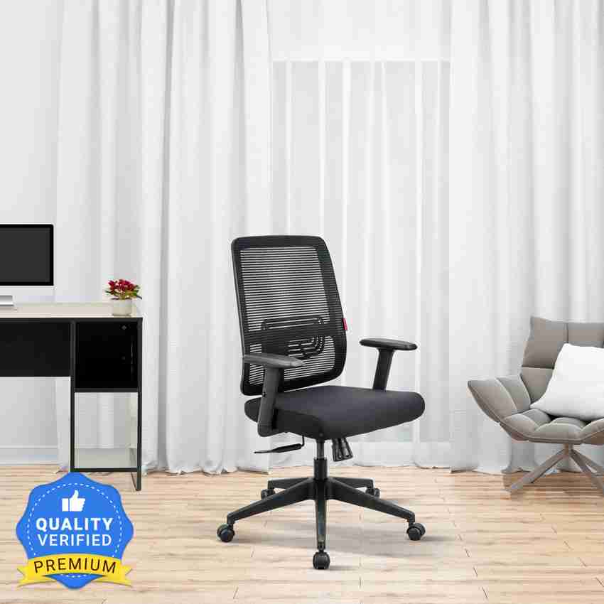 Featherlite Versa MB Mesh Fabric Office Adjustable Arm Chair Price
