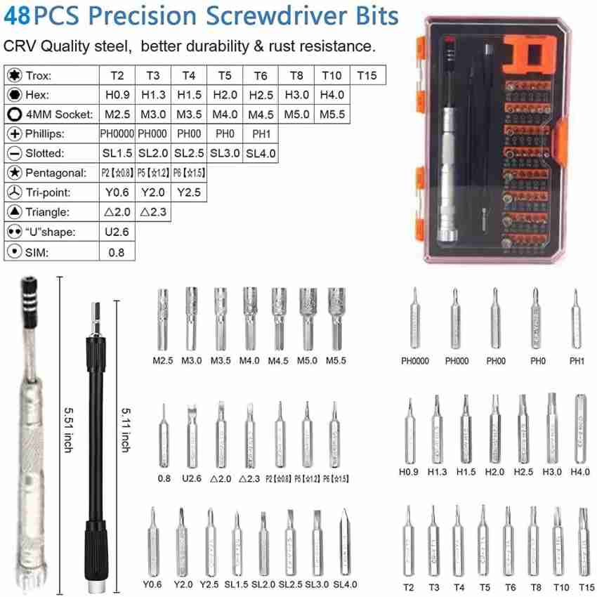 BLACK+DECKER Screwdriver Bit Set (52-Piece) in the Screwdriver Bits  department at