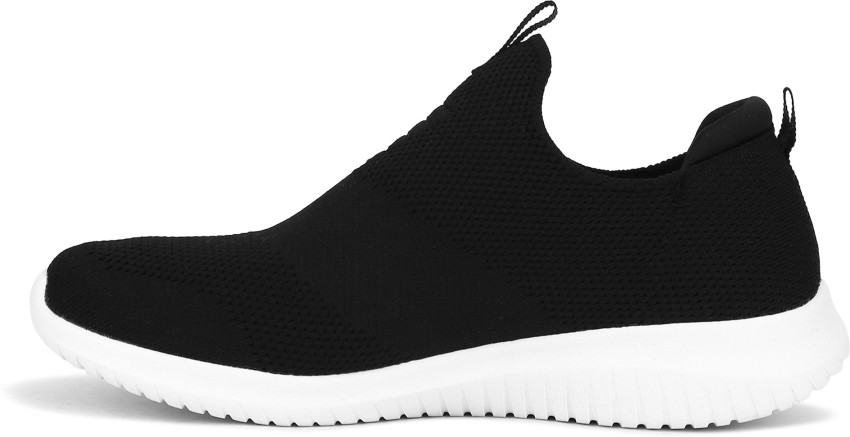 Skechers ultra flex first take sales black white