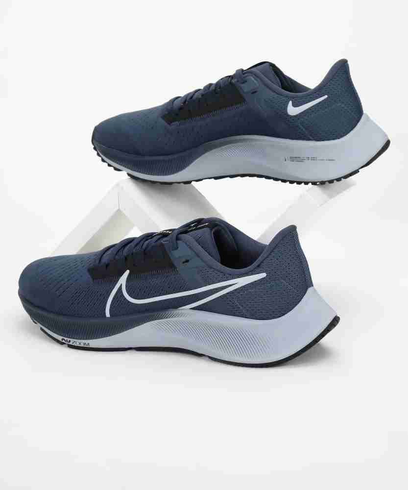 Nike shoes blue and sales grey