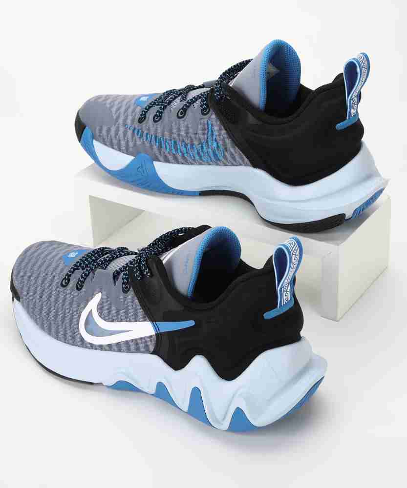 Navy blue hot sale mens basketball shoes