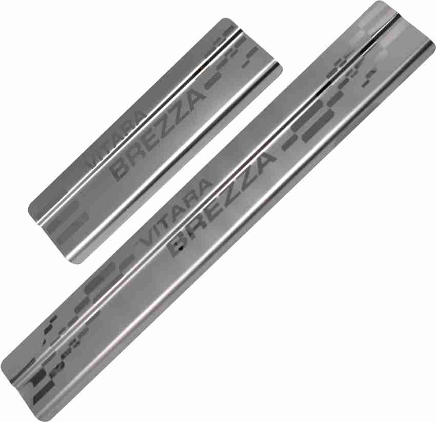 Galio Car Footsteps Sill Guard Stainless Steel Scuff Plate for Vitara Brezza Ldi Door Sill Plate Price in India Buy Galio Car Footsteps Sill Guard Stainless Steel Scuff Plate for Vitara Brezza Ldi D...