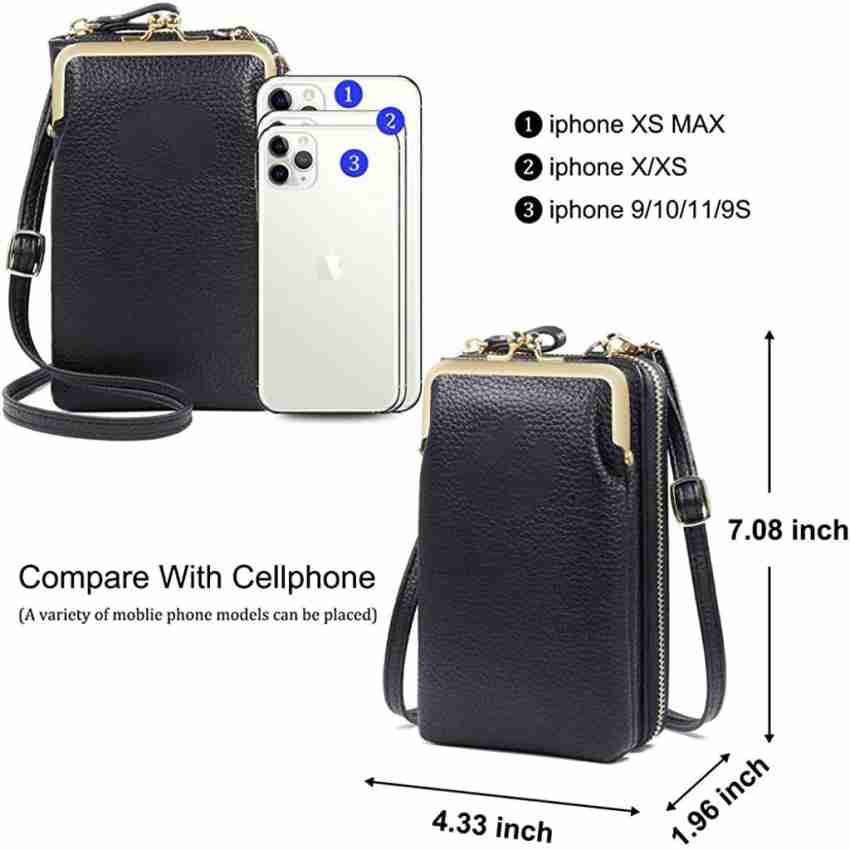 Small Crossbody Bags for Women, Sling Cell Phone Bag Leather Crossbody