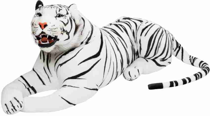 Black and white tiger best sale stuffed animal