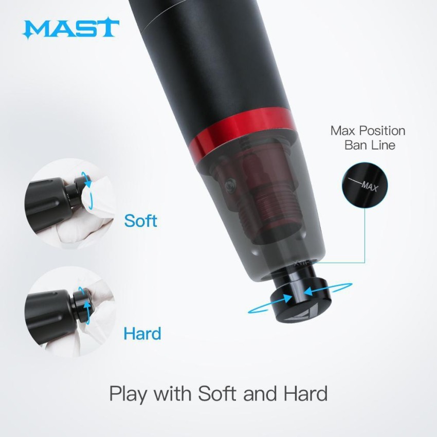 Buy Mast Tattoo Machine Kit Rotary P10 Pen Halo Power Supply Pro Cartridges  Needles TZ367 Online at desertcartINDIA