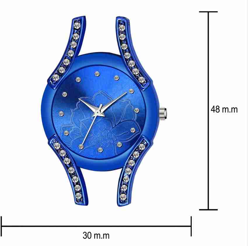 Blue colour store ki watch