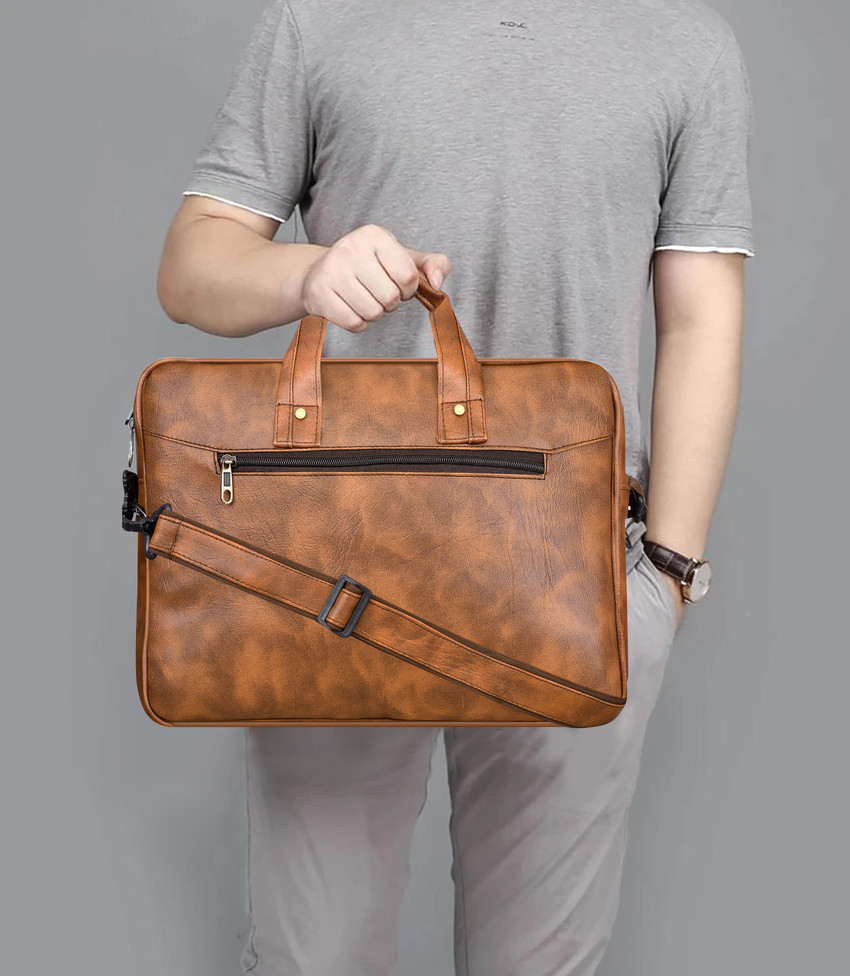 Flipkart jinbil FS Premium Leather Office Bag Stylish