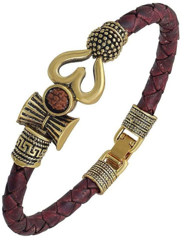 Leather bracelet new arrivals flipkart