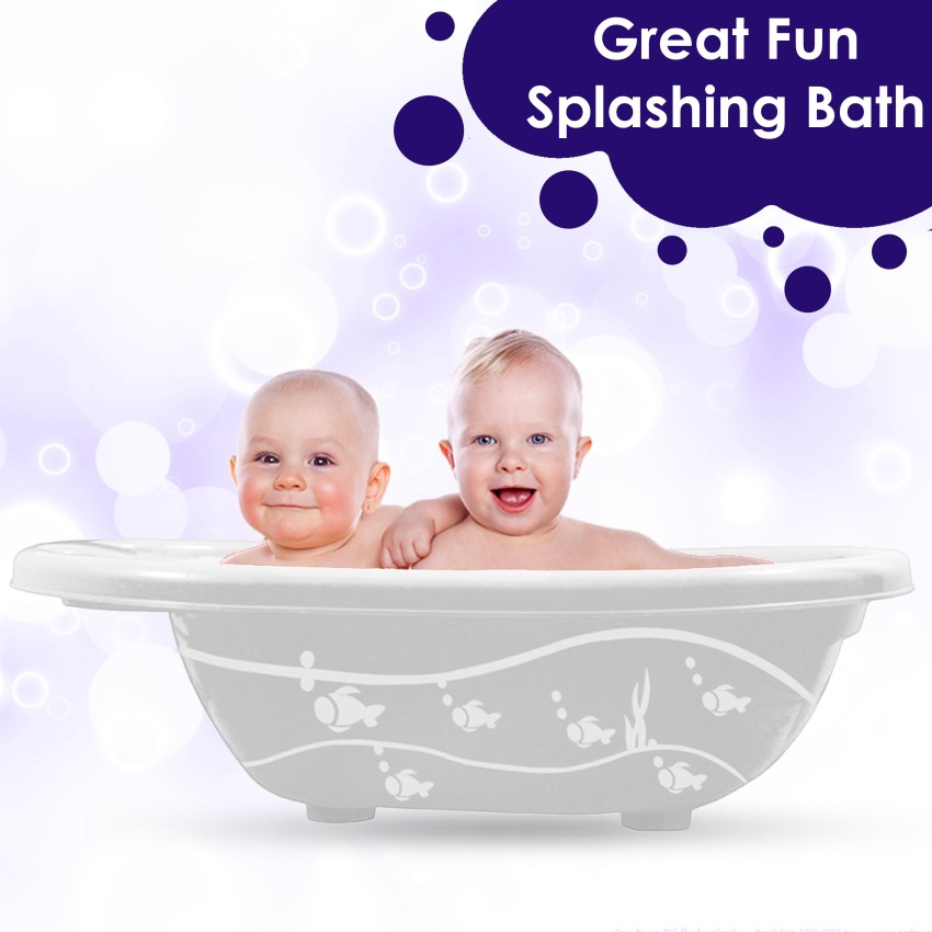 Sunbaby bath tub with sales bath sling