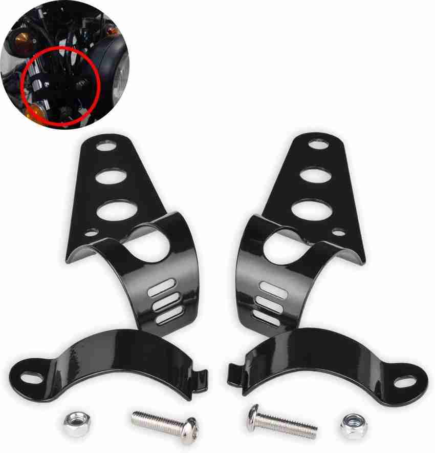 Bike headlight hot sale clamp