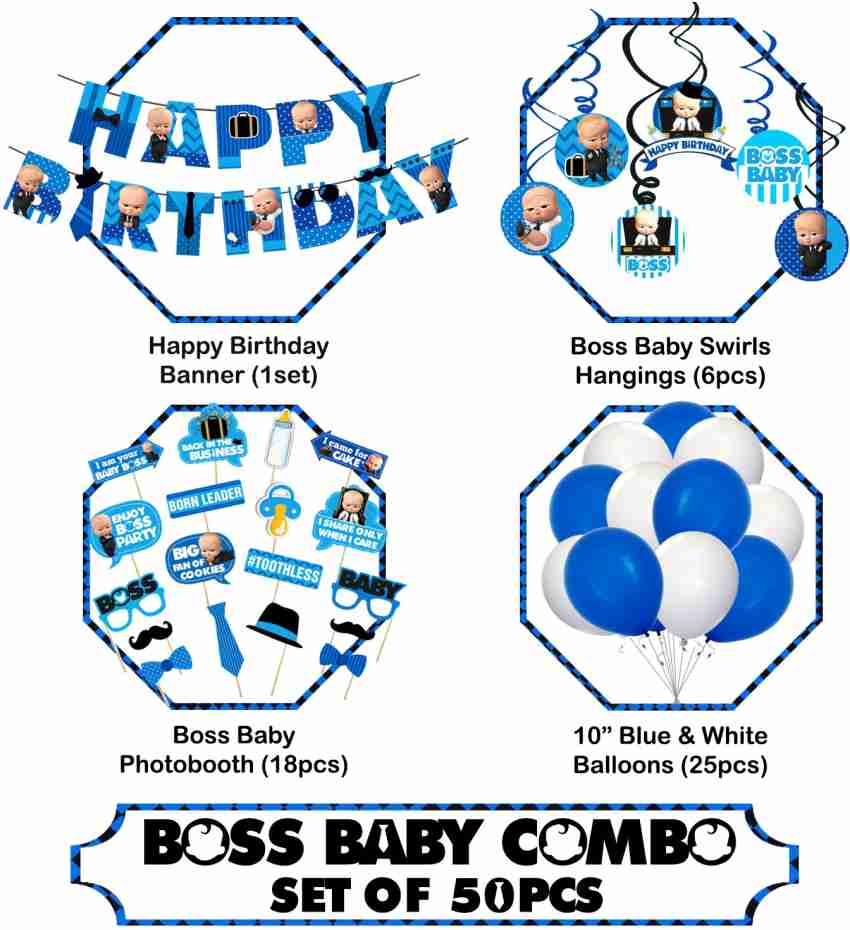 Set d'anniversaire Baby Boss