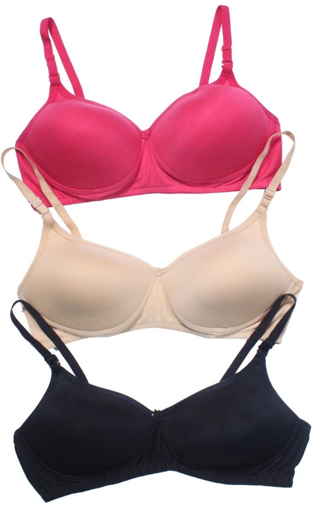 Padded Plain Ladies Cotton Lycra Cup Bra, Size- 32-40 in Delhi at best  price by H S & Sons - Justdial