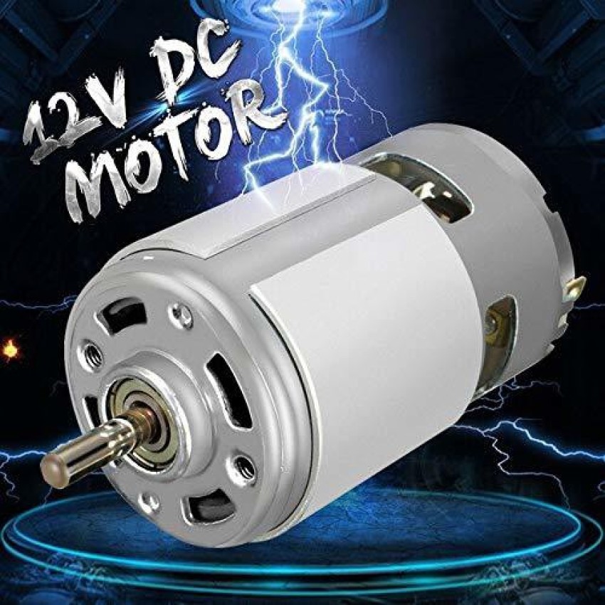 SSV CARE DC 12V 100W 1300015000rpm 775 Motor High Speed Large Torque DC  Motor Electric Tool Electric manery Electronic Components Electronic Hobby  Kit Price in India - Buy SSV CARE DC 12V