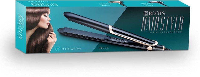 Roots professional outlet hair straightener