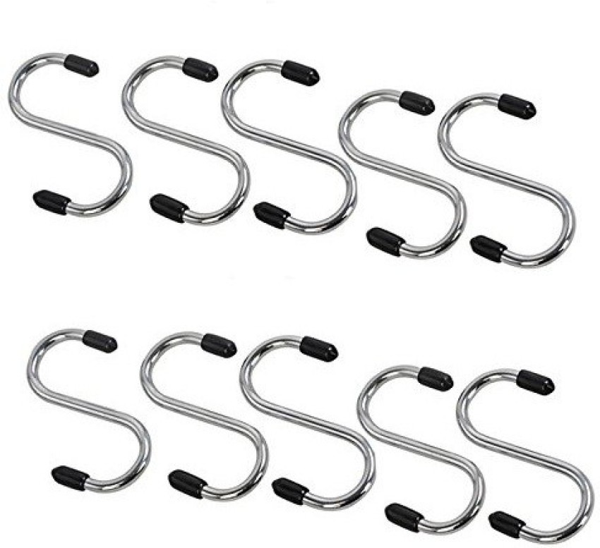 Pooja Craft Stainless steel S hook 2 inch (10 Pcs) : : Home &  Kitchen