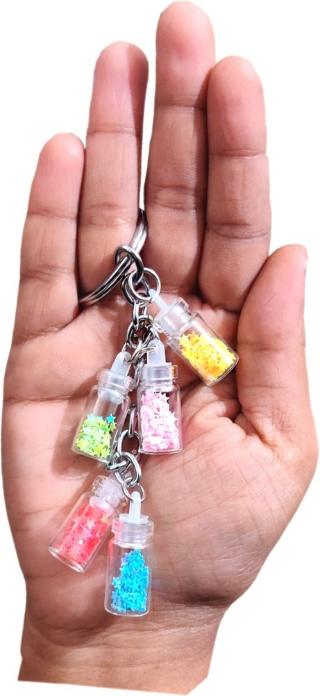 Glass keychain sales with picture