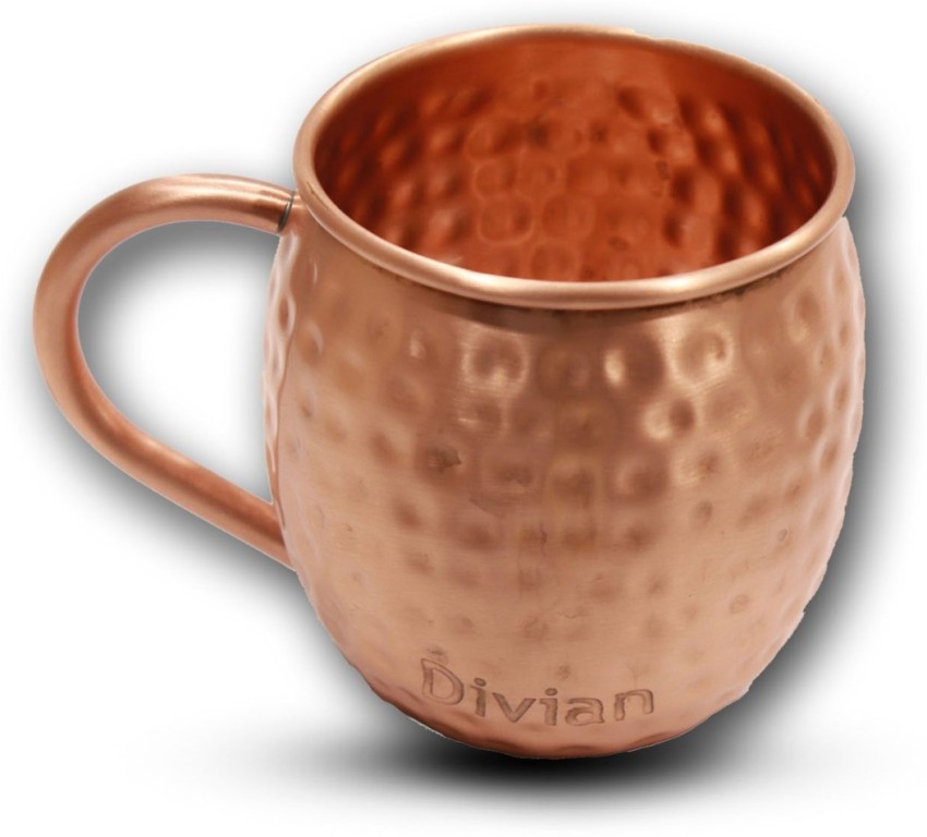 100% Pure Moscow Mule Hammered Copper Mug Handmade for Beers