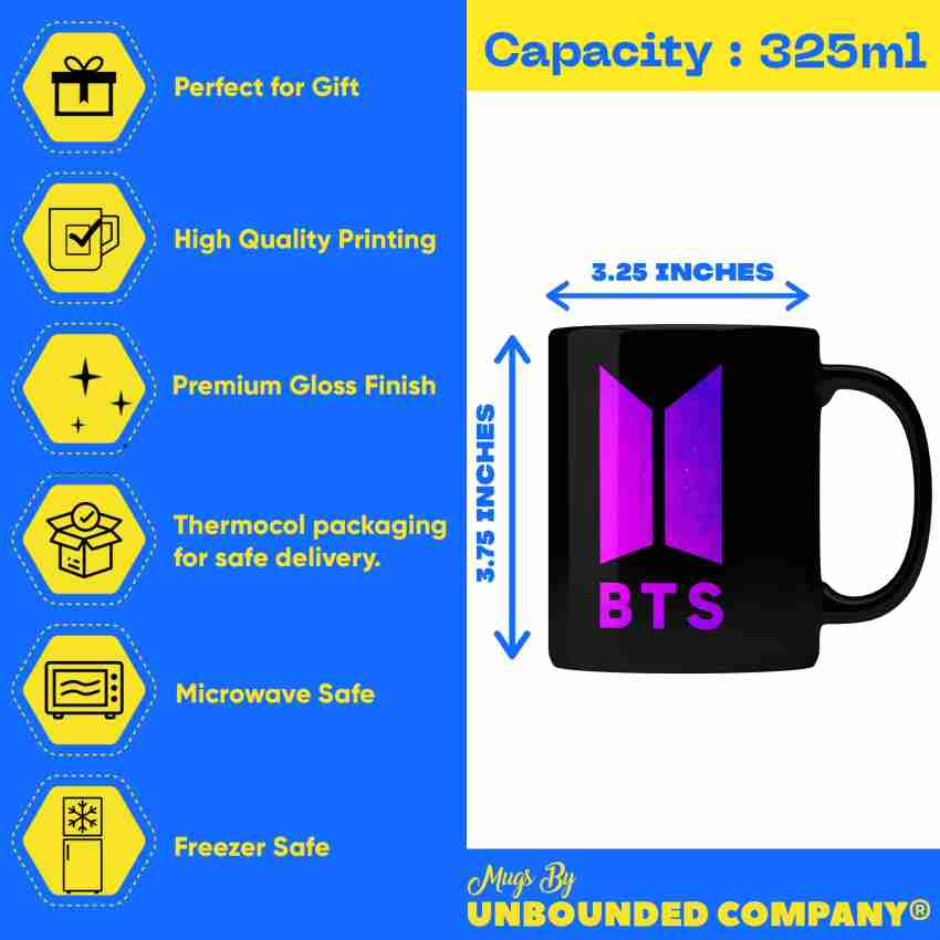 BTS - Gradient Logo Design Coffee Mug – Epic Stuff