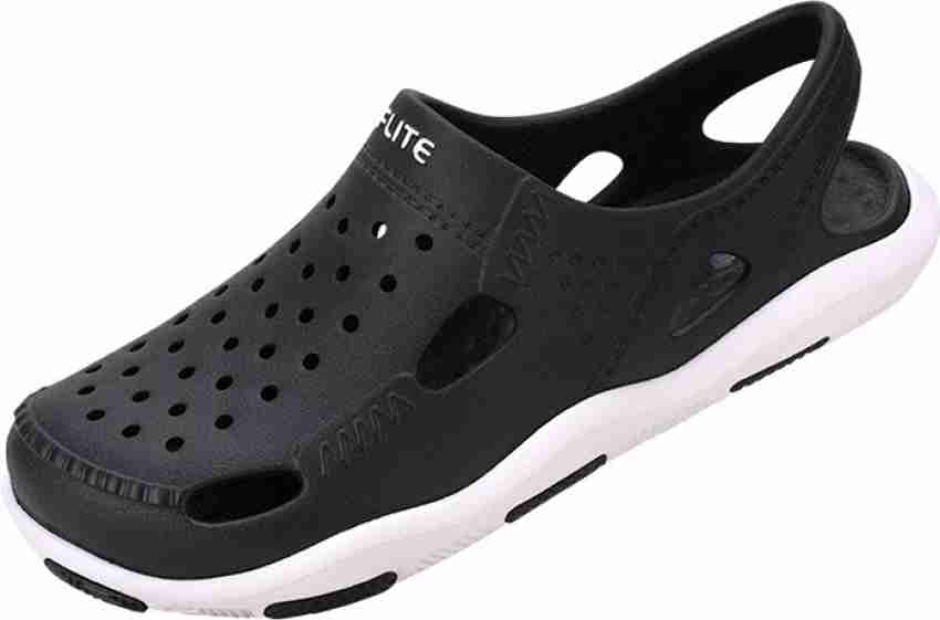 Buy FLITE Men Black Clogs Online at Best Price