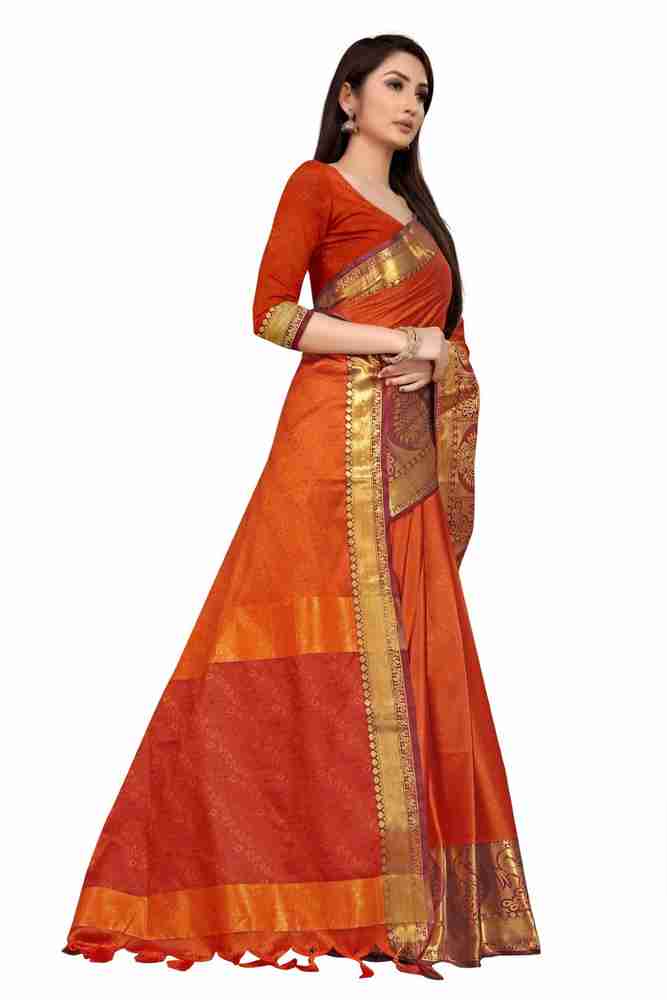 South cotton hotsell saree flipkart