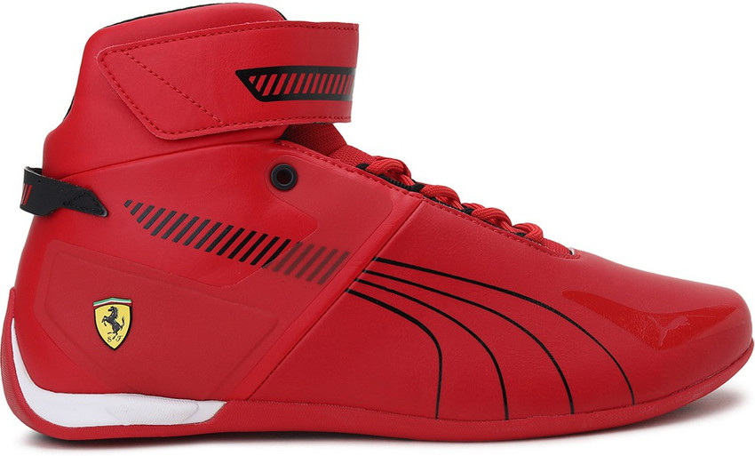 Puma ferrari shoes on sale high top red