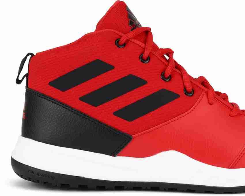 Adidas basketball shoes sales red and blue