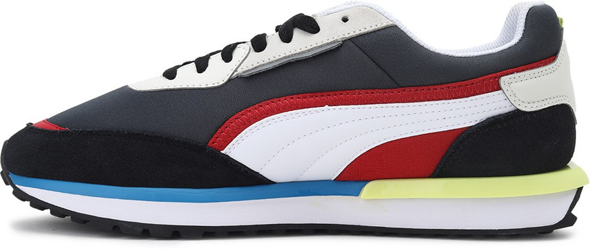 Buy Puma Unisex-Adult X-Ray Speed SL White-Quarry-Blazing Blue-High Risk  Red Sneaker - 8 UK (38484405) at Amazon.in