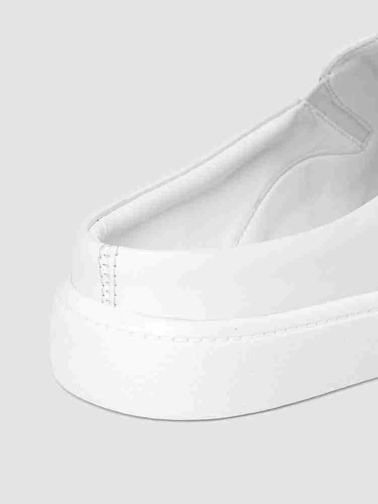 Womens white mule sneakers top