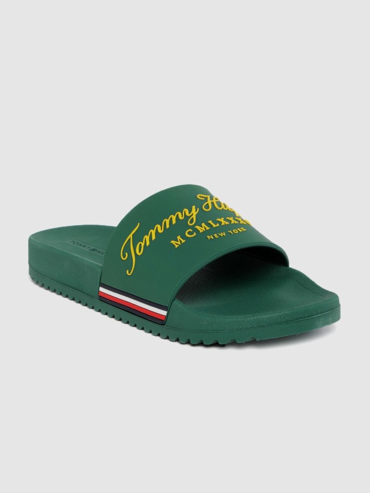 Yellow tommy outlet slides